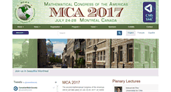 Desktop Screenshot of mca2017.org