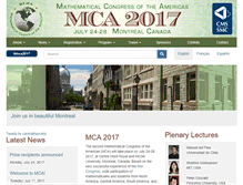 Tablet Screenshot of mca2017.org